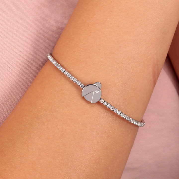 Bracciale Donna La Petite Story Ottone Con Zirconi Bianchi Lux Bangles LPS05ARR65