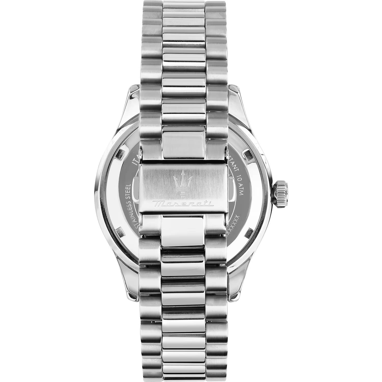 Orologio Uomo Maserati Acciaio Solo Tempo Quarzo Blu Data R8853124004