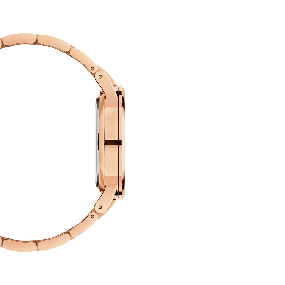 Orologio Donna Daniel Wellington Quarzo Solo Tempo Acciaio Rosè 36 mm Marrone DW00100461