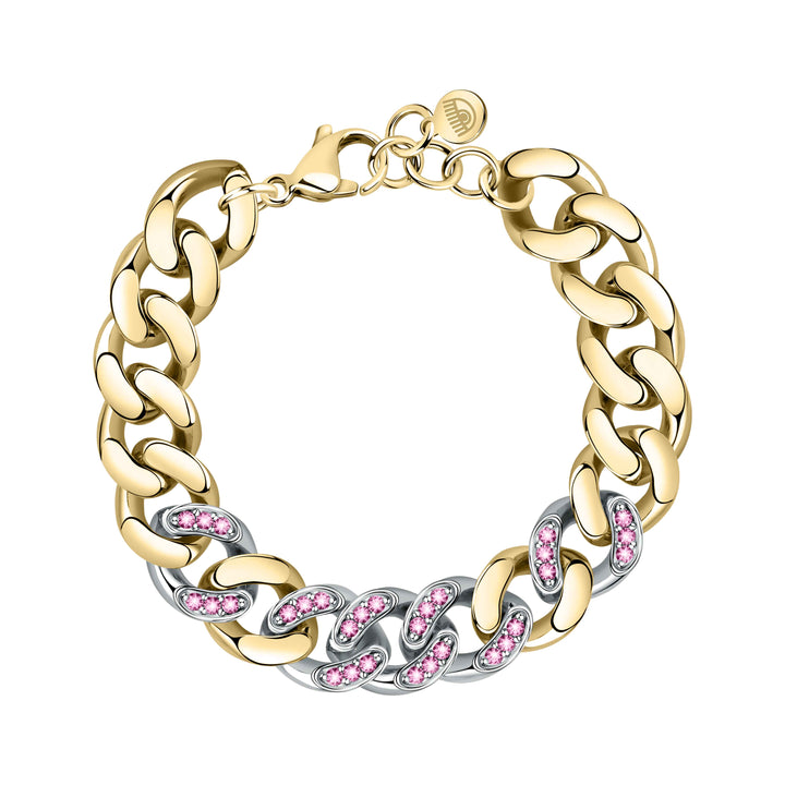 Bracciale Donna Chiara Ferragni Catena Groumette Zirconi