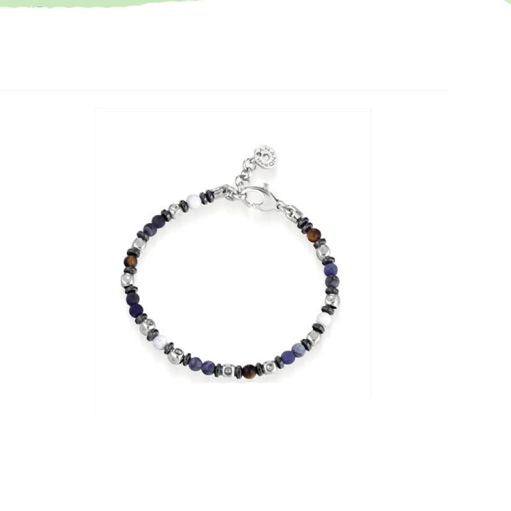 Bracciale Unisex Ananda.925 Biglie colorate A-QBR508-BR