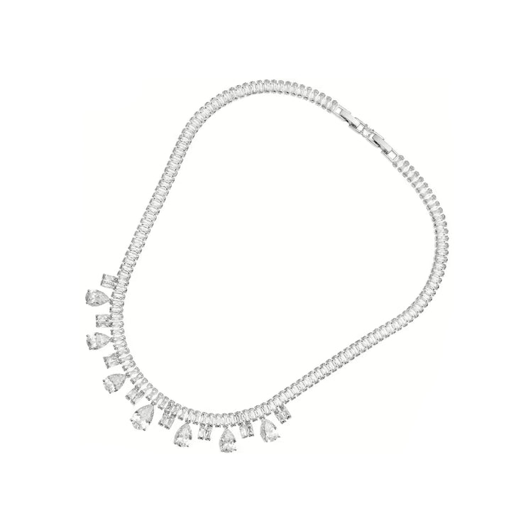 Collana Donna Ottaviani Cristalli Cubic Rodiata 501079C