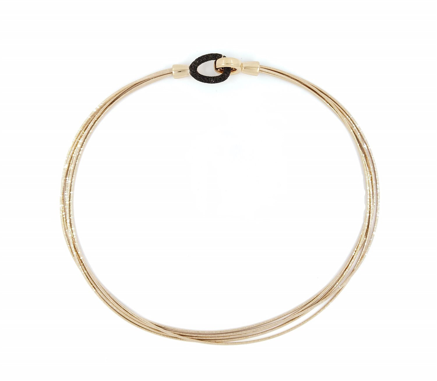 Collana Donna Pesavento Argento 925 Rosè DNA Multifilo Polvere di Stelle WDNAG843