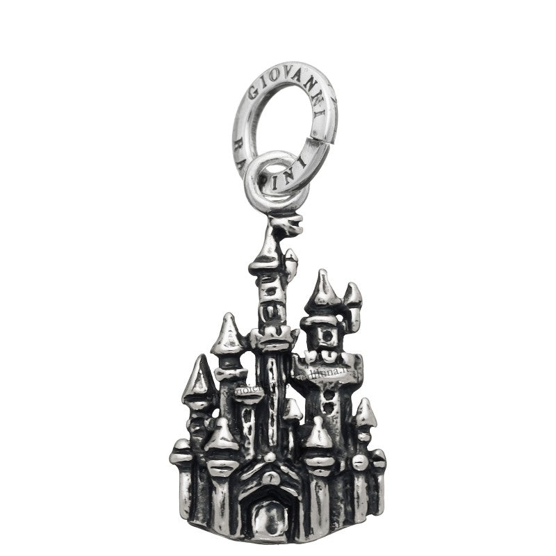 Charm Unisex Giovanni Raspini Argento 925 Ciondolo Castello 07386