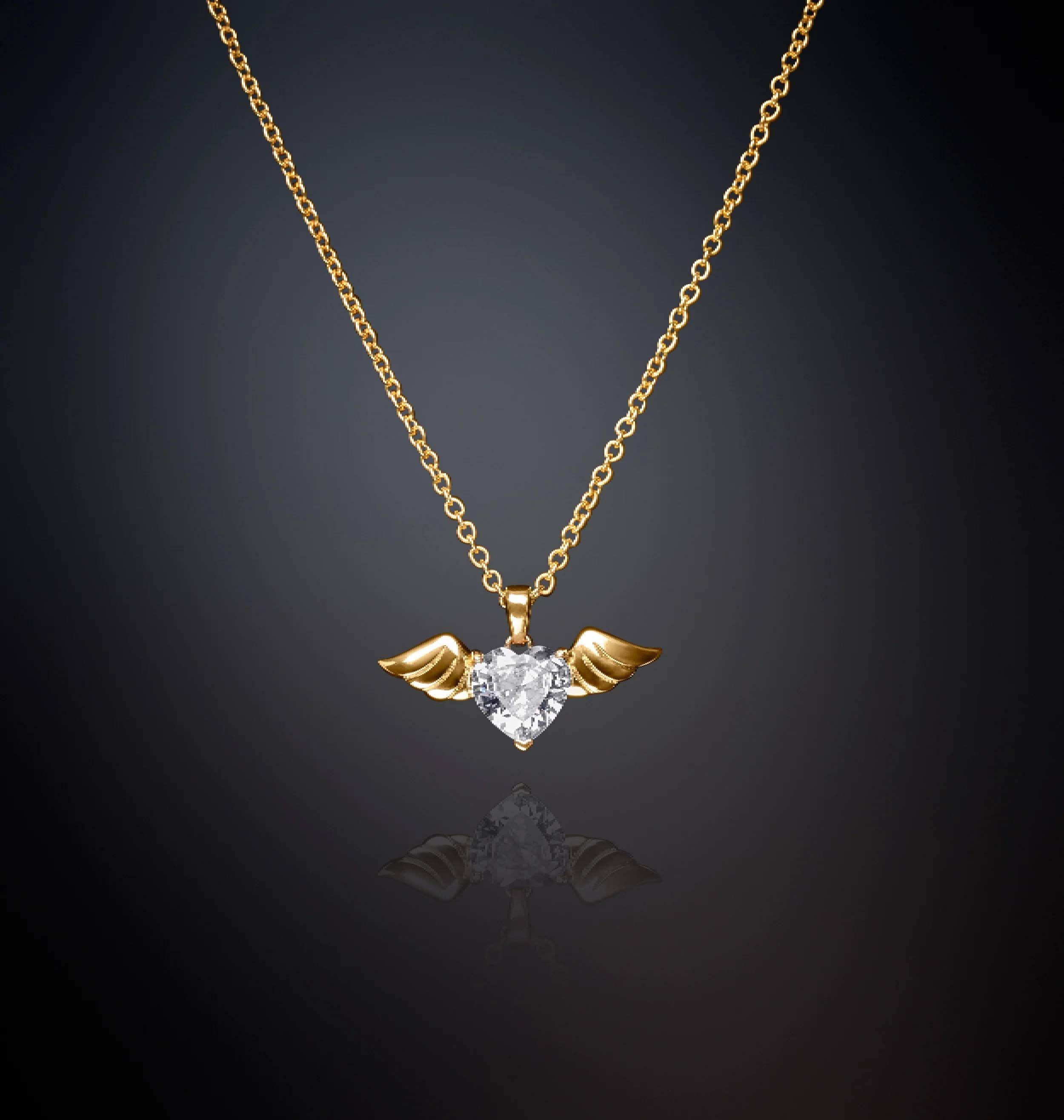 Collana Cupido Chiara Ferragni Cuore Zircone J19AVH01