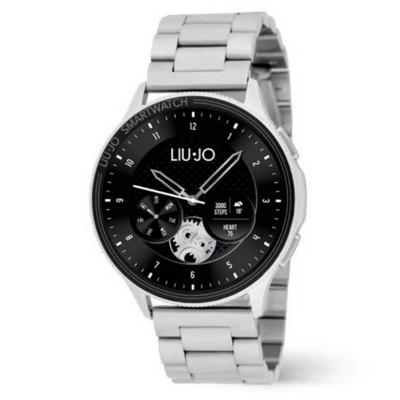 Orologio Uomo Liu Jo Smartwatch Voice Man Acciaio Cinturino Satinato SWLJ075