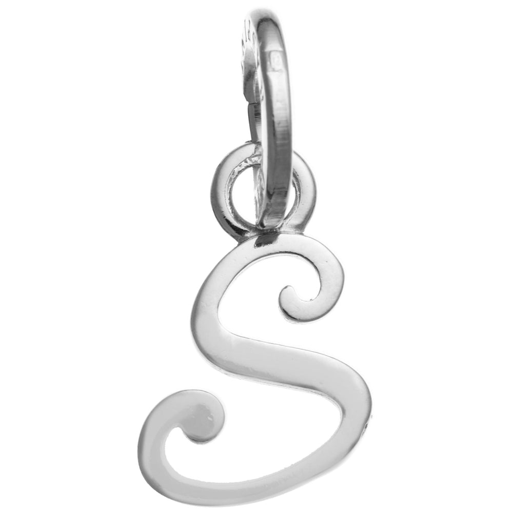 Charm Donna Giovanni Raspini Argento 925 Lettera S Juliet Realizzato A Mano 10738