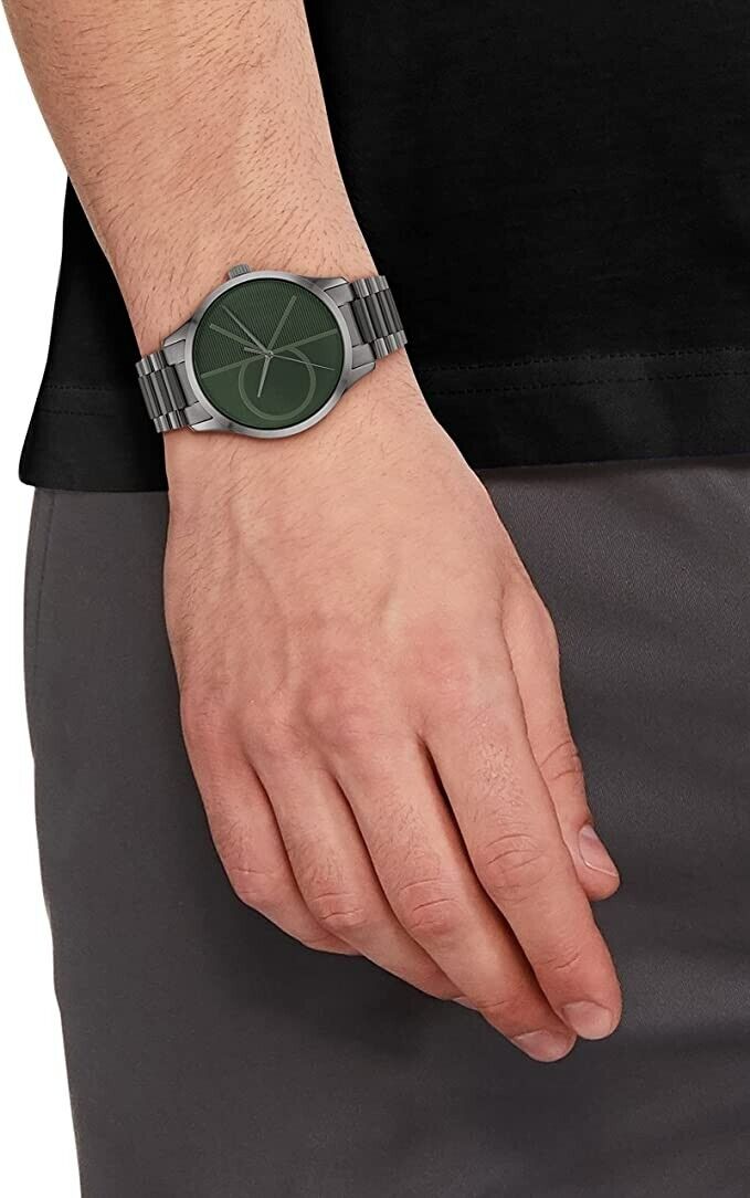 Orologio Uomo Calvin Klein Acciaio Nero Quarzo Solo Tempo Cassa 40 mm CK25200164