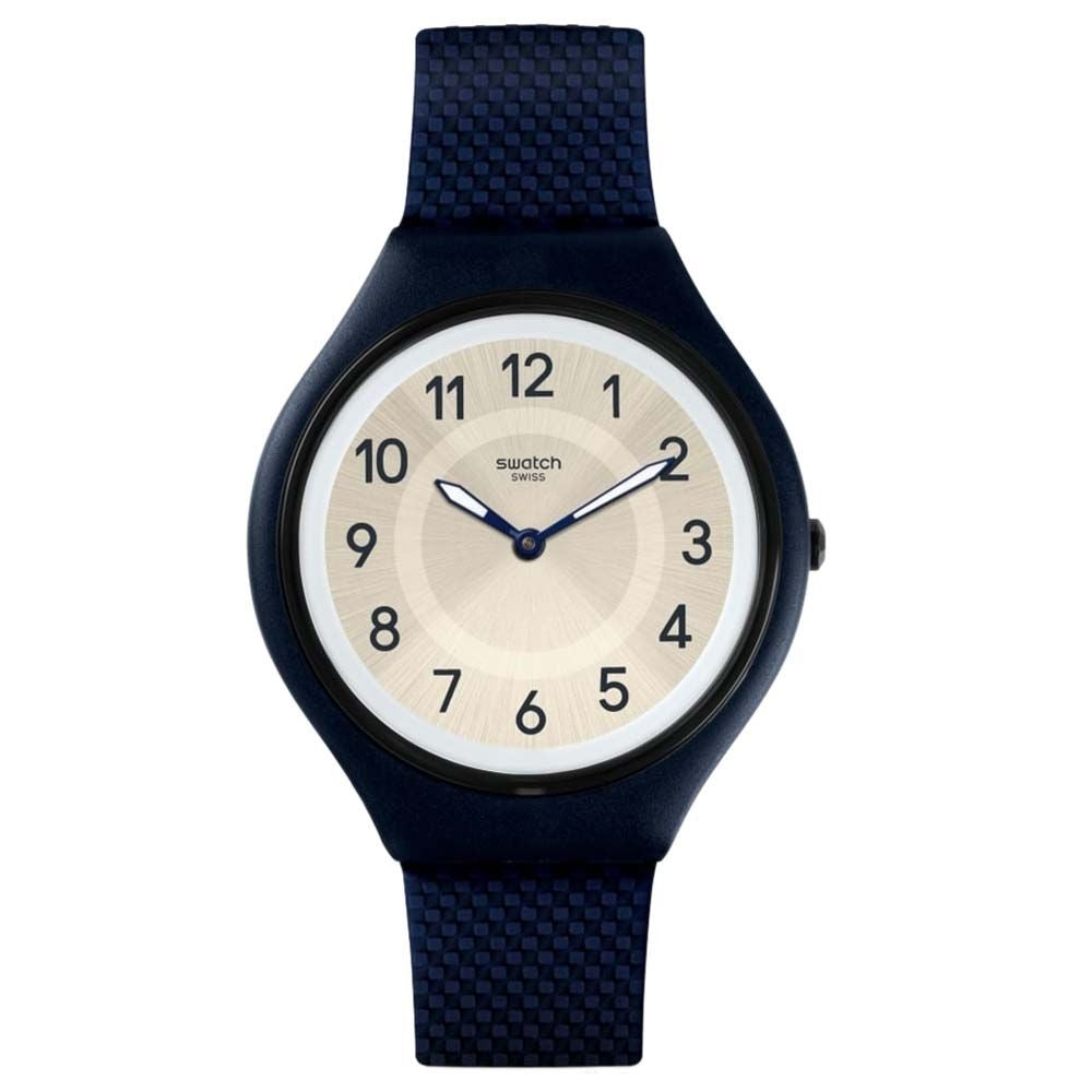 Orologio uomo Swatch Quarzo Skin Big Skinclass Cinturino in Silicone SVUN101