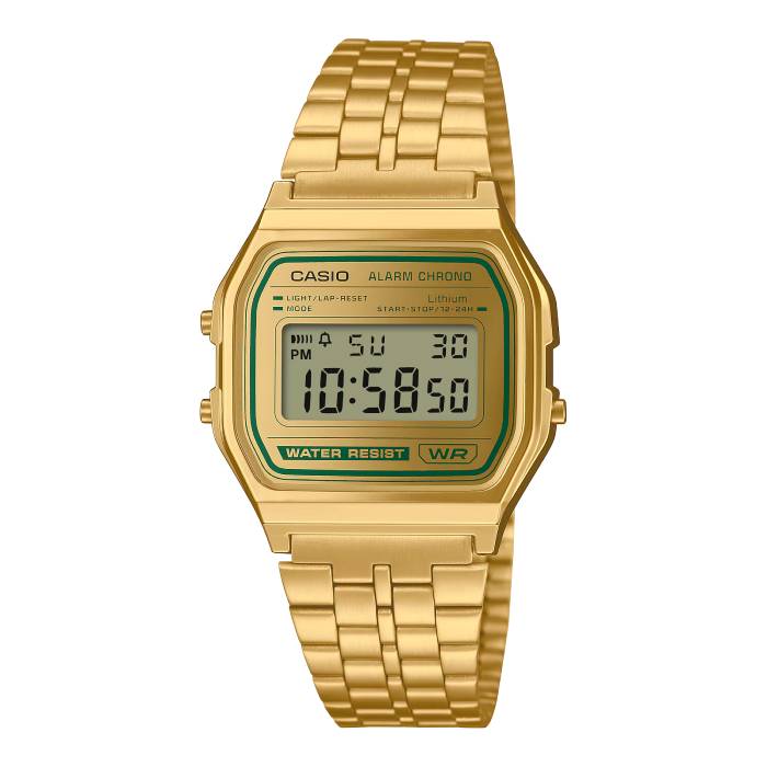 Orologio Donna Acciaio Dorato Casio Vintage Quarzo Iconic A158-WEGV-9AEF