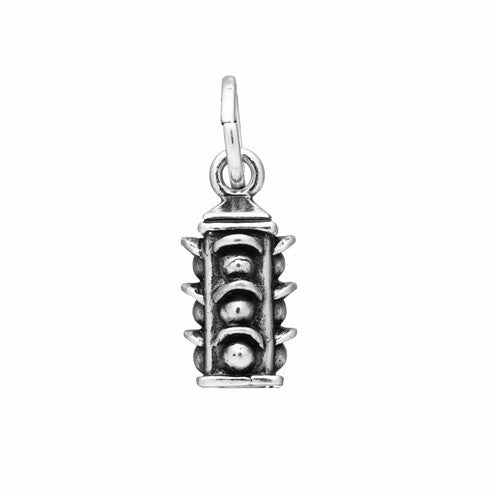Charm Unisex Giovanni Raspini Argento 925 Semaforo Realizzato A Mano 09509