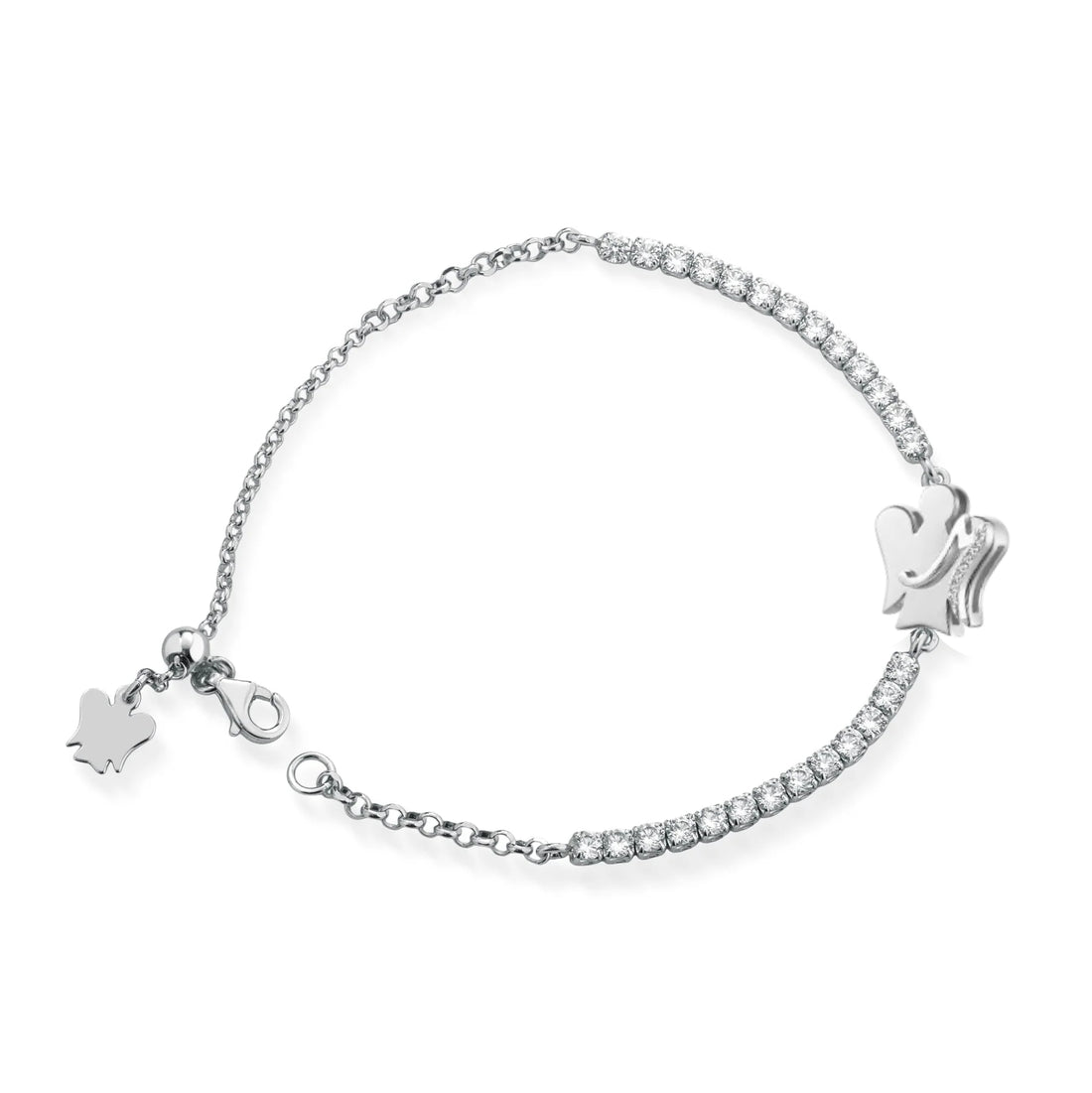 Bracciale Donna Iniziale M Roberto Giannotti Alfabeto Degli Angeli GIA600M