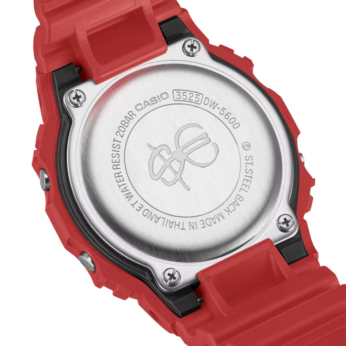 Orologio Uomo Casio G-SHOCK Nero Rosso DW-5600SFE25-4ER