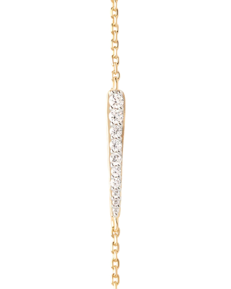 Bracciale Donna PDPaola Argento 925 Dorato Mezzo Tennis PU01-847-U