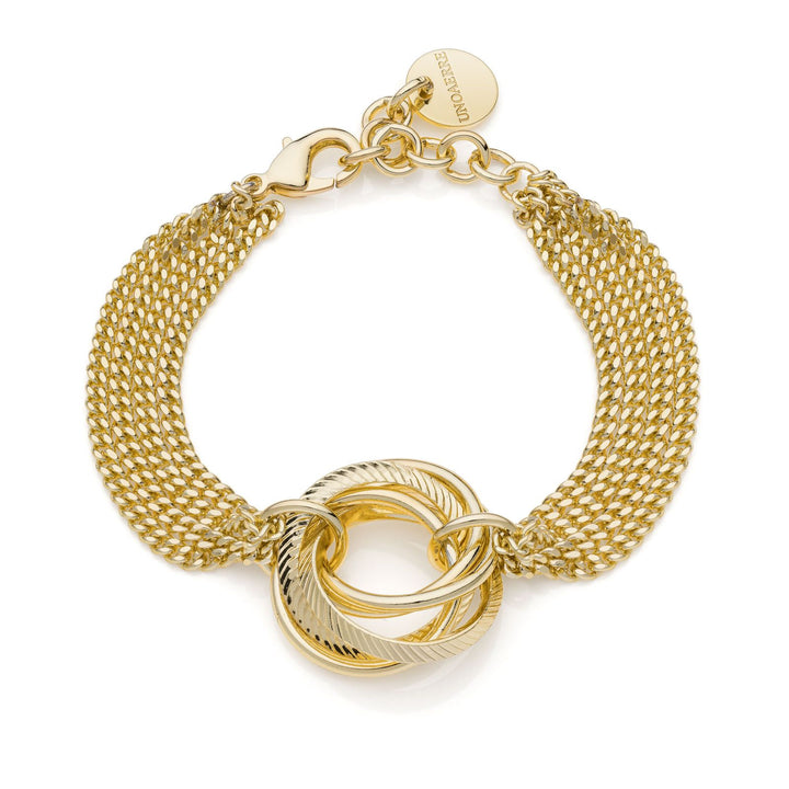 Bracciale Donna Unoaere Bronzo Dorato 549484