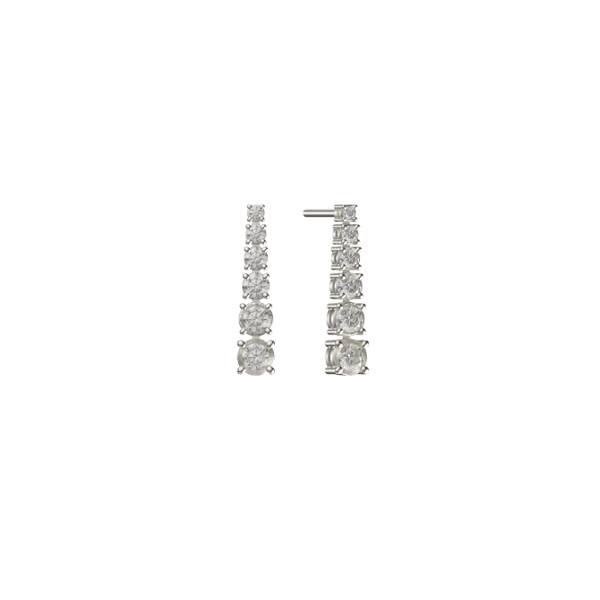 Orecchini Donna John Richmond Pendenti Diamante Bianco JRETE07WW