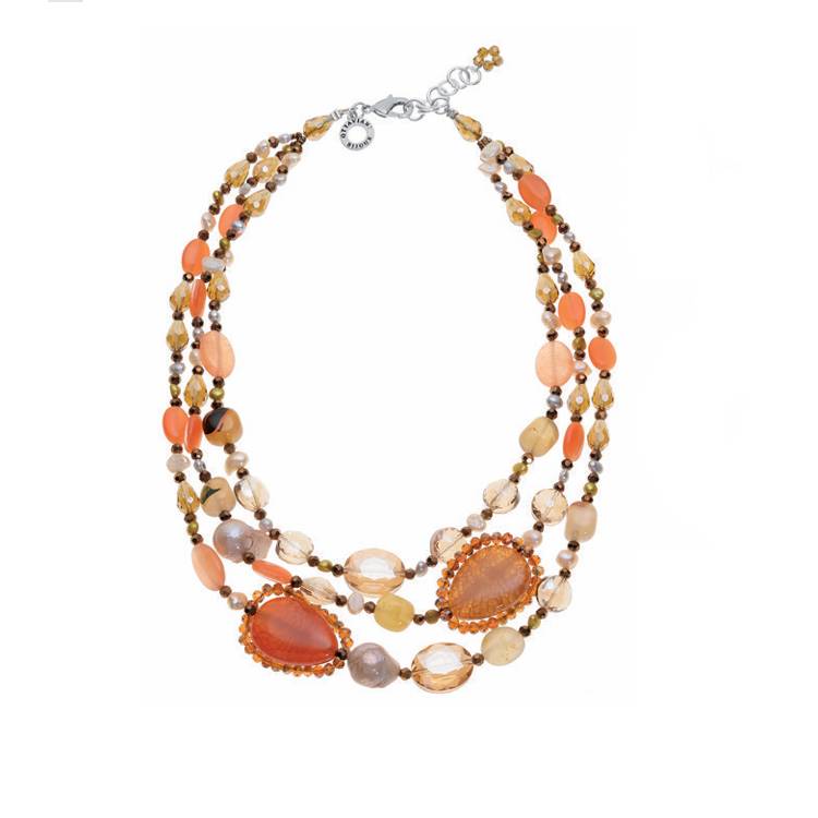 Collana Donna Ottaviani Cristalli Multicolor 501145C