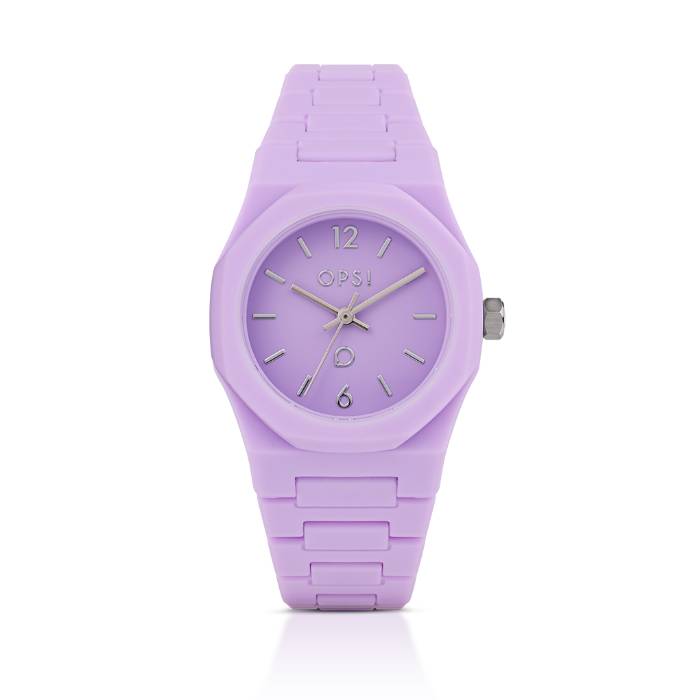 Orologio Donna Ops Mono Plastica Lilla OPSPW-1181-1950