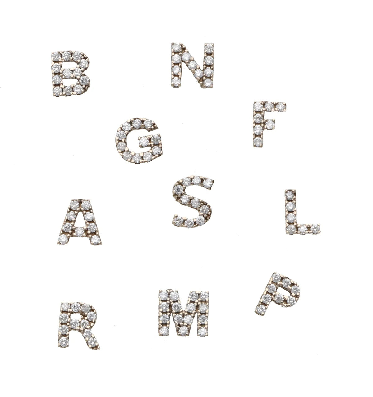 Anello Donna Filodellavita Iniziale M 13 Fili Argento Diam.Bianchi AN290A