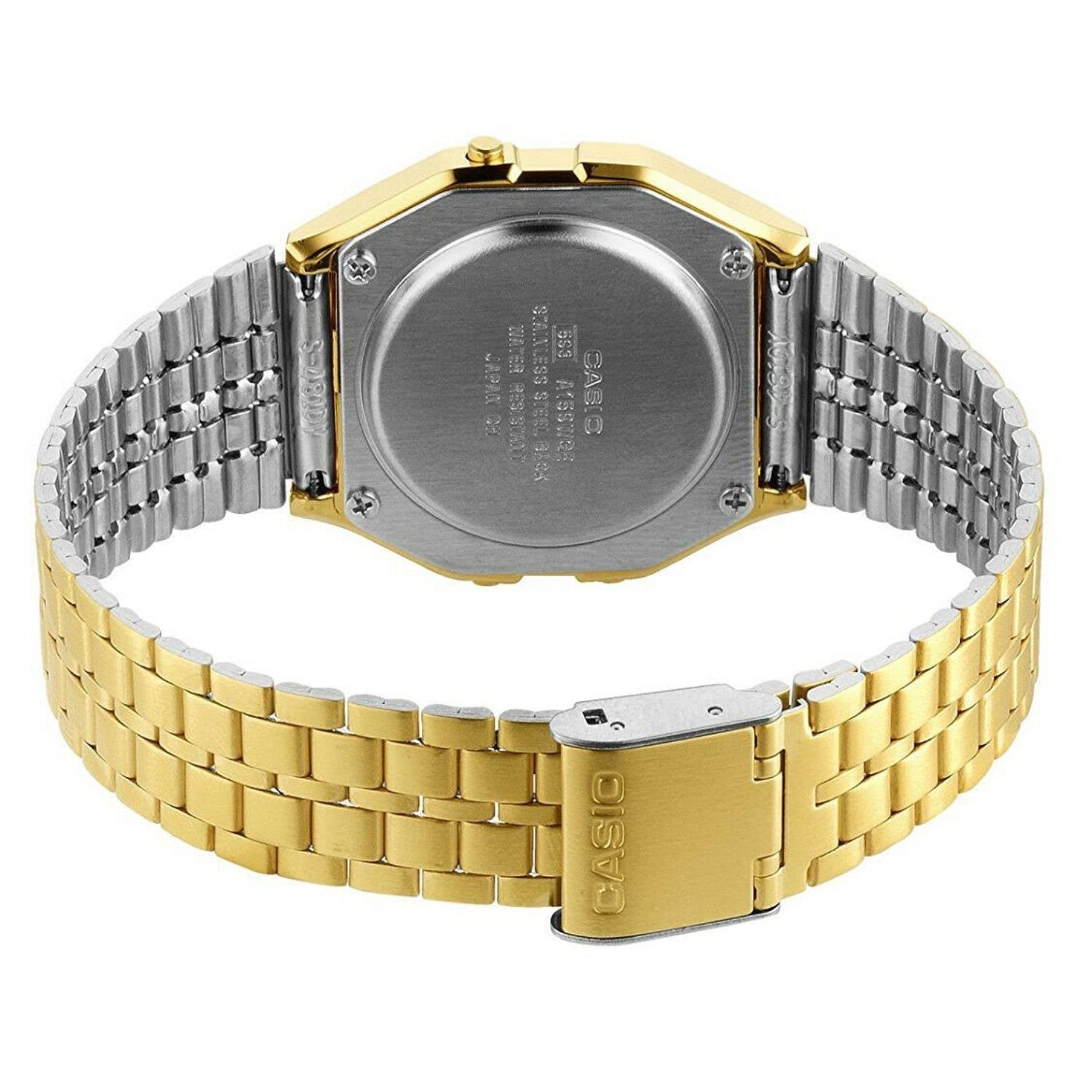 Orologio Donna Acciaio Dorato Casio Vintage Quarzo A159WGEA-1EF Cronografo