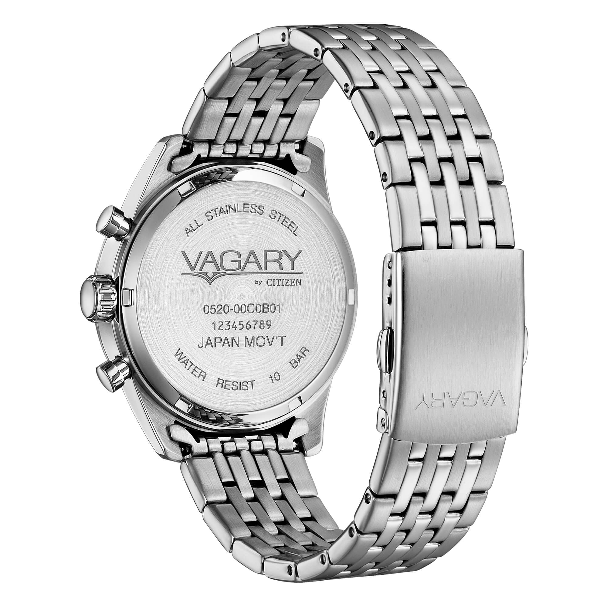 Orologio Uomo Vagary By Citizen Fly Boy Cronografo Acciaio IV2-117-61