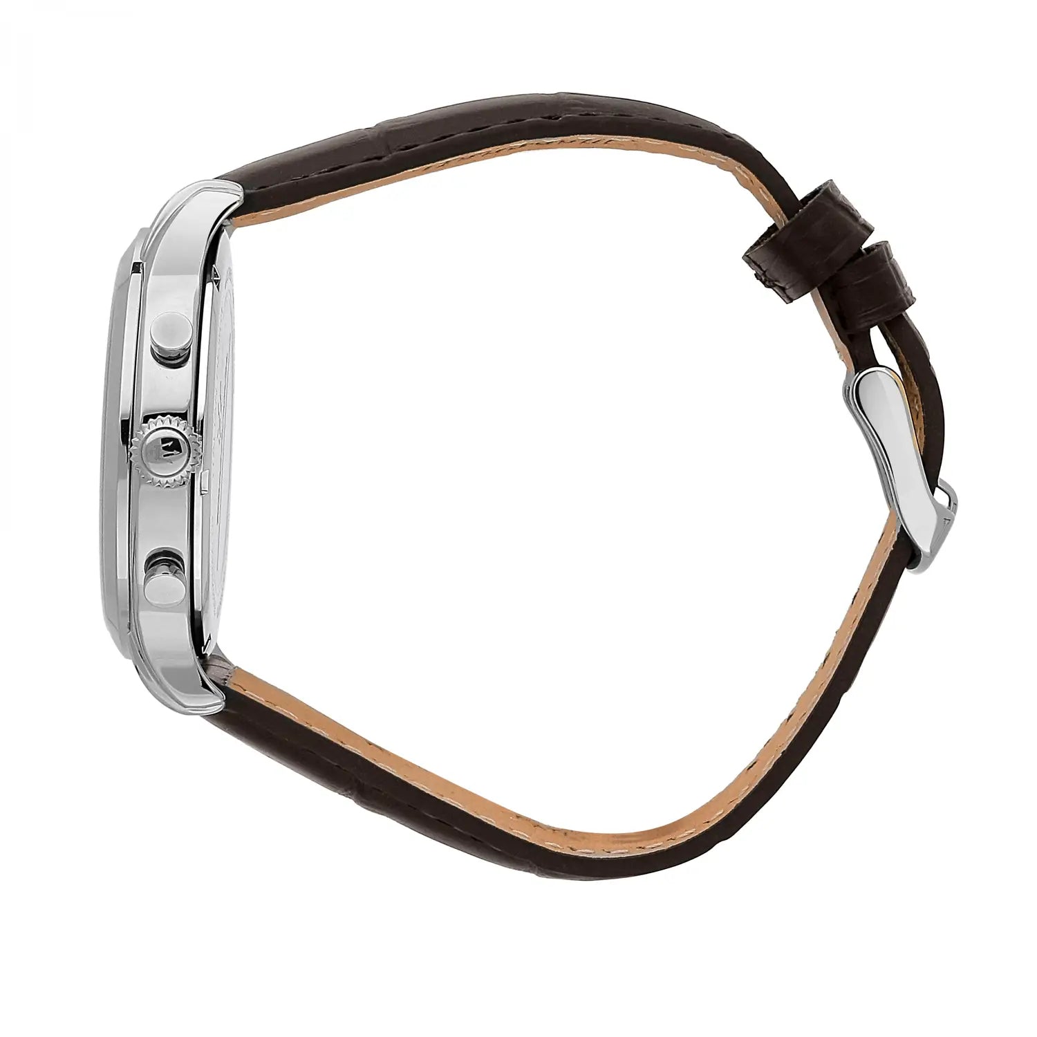 Orologio Uomo Maserati Quarzo Cronografo Blu Marrone Pelle R8871618014