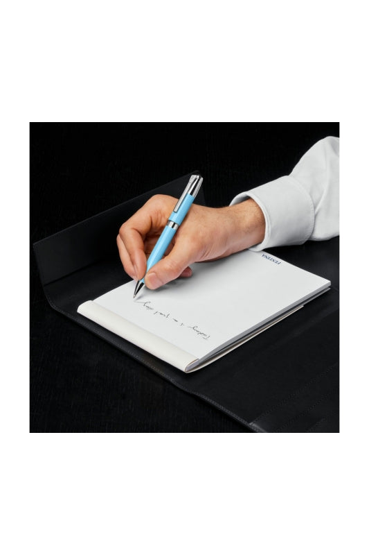 Penna Uomo Festina Acciaio Celeste Logo Biro FSN3874/M