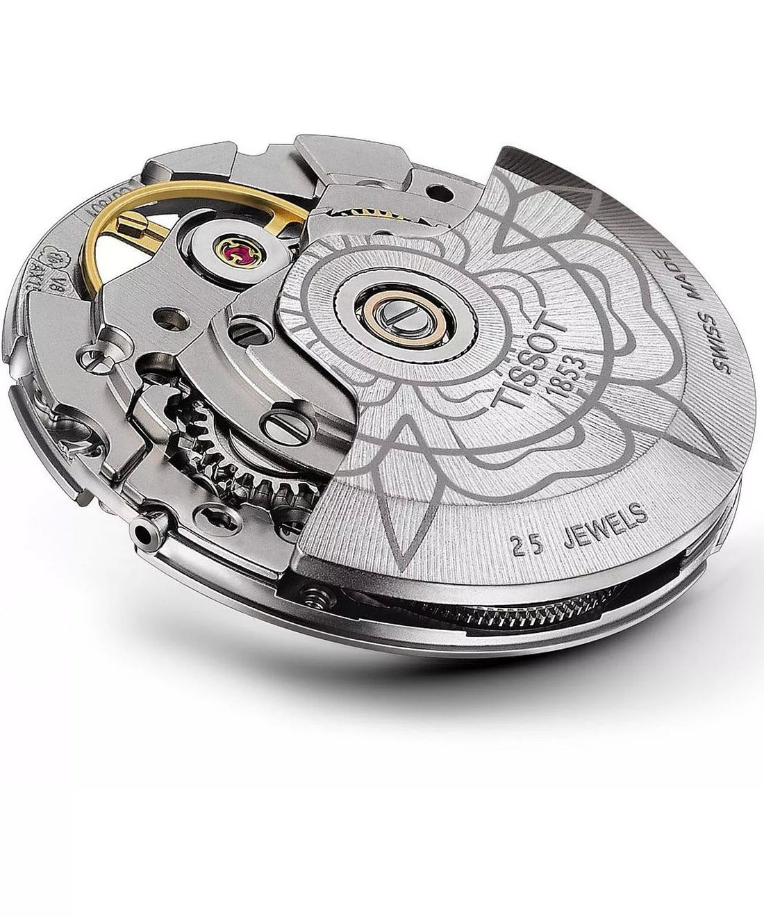 Orologio Tissot donna Lady Heart Powermatic 80 Open Heart Diamond T0502073711704