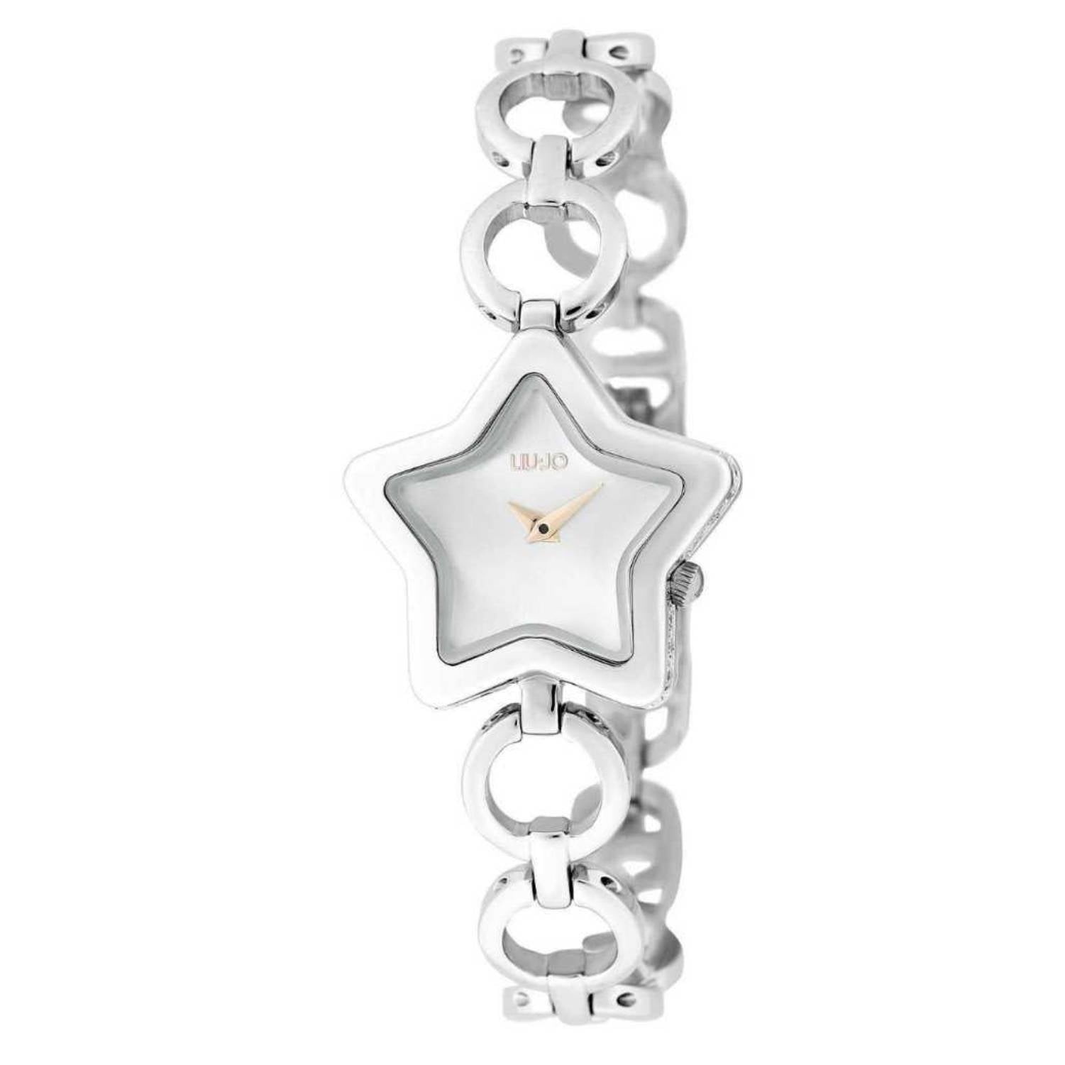 Orologio Donna Acciaio Liu Jo Luxury To Be Star Stella Bianco Quarzo Solo Tempo