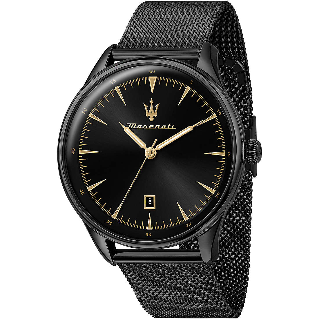 Orologio Uomo Maserati Solo Tempo Acciaio Quadrante Nero R8853146001
