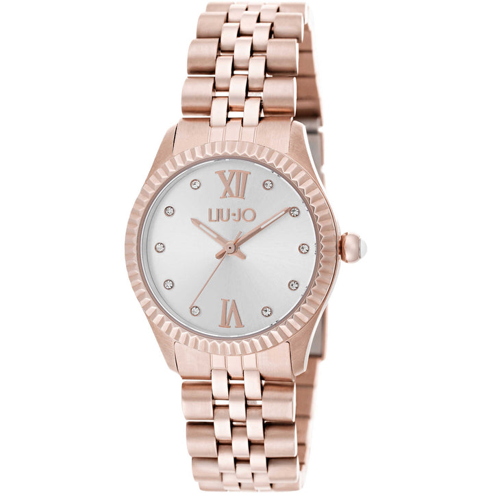Orologio Donna Liu Jo Luxury Tinty Acciaio Solo Tempo Quarzo Quadrante argento TLJ1139