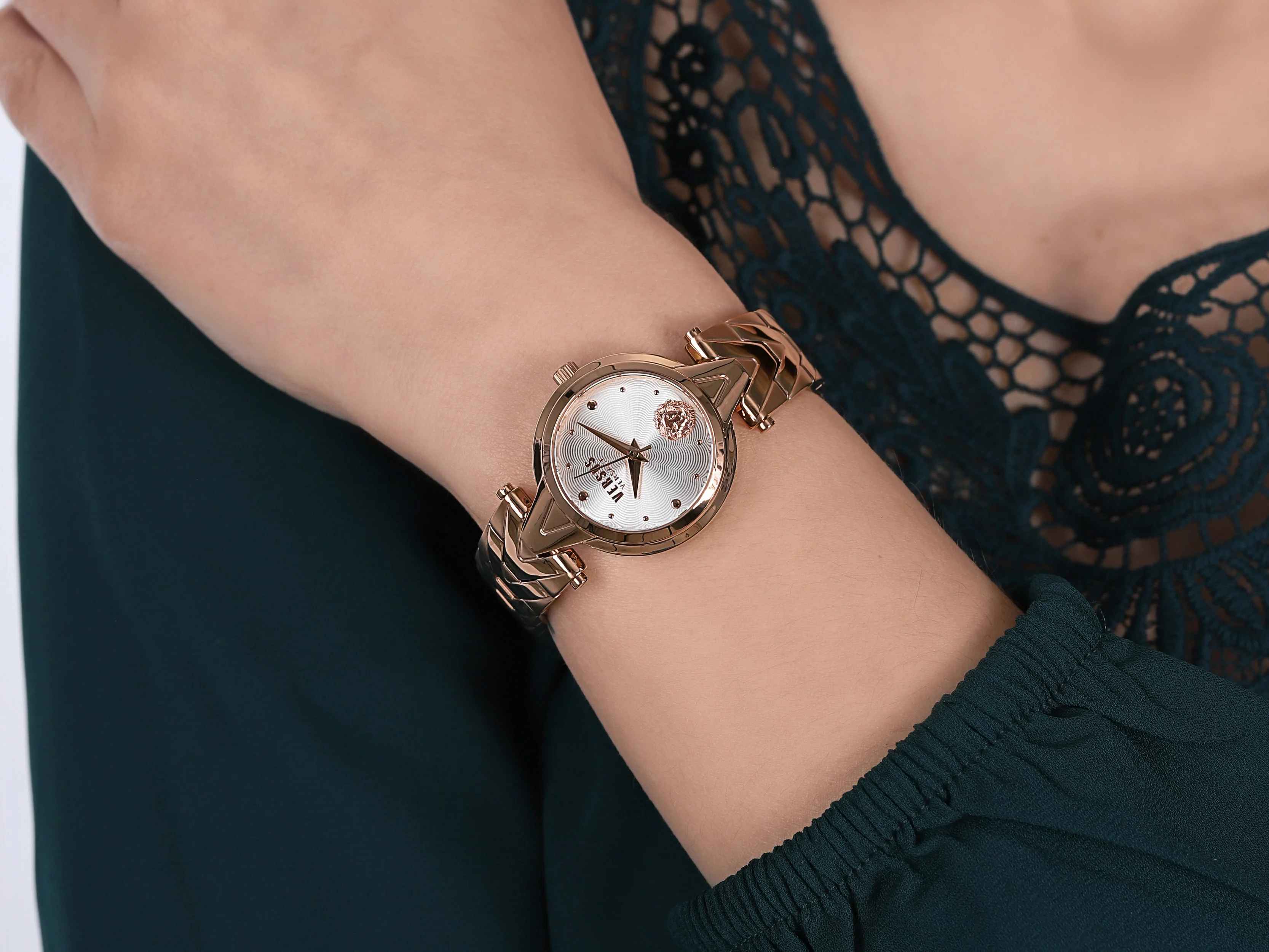 Orologio Donna Versus By Versace Acciaio Rosè Leone Quarzo Solo Tempo VSPVN0920