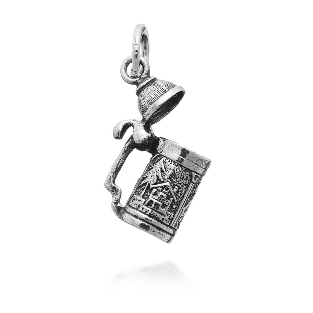 Charm Unisex Giovanni Raspini Argento 925 Ciondolo Boccale Di Birra 08889