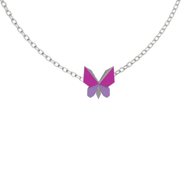 Collana Bambina Nanàn Argento 925 Origami Farfallina NAN0729