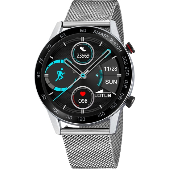 Orologio LOTUS  Smartwatch Cinturino Acciaio Milano e cinturino gomma