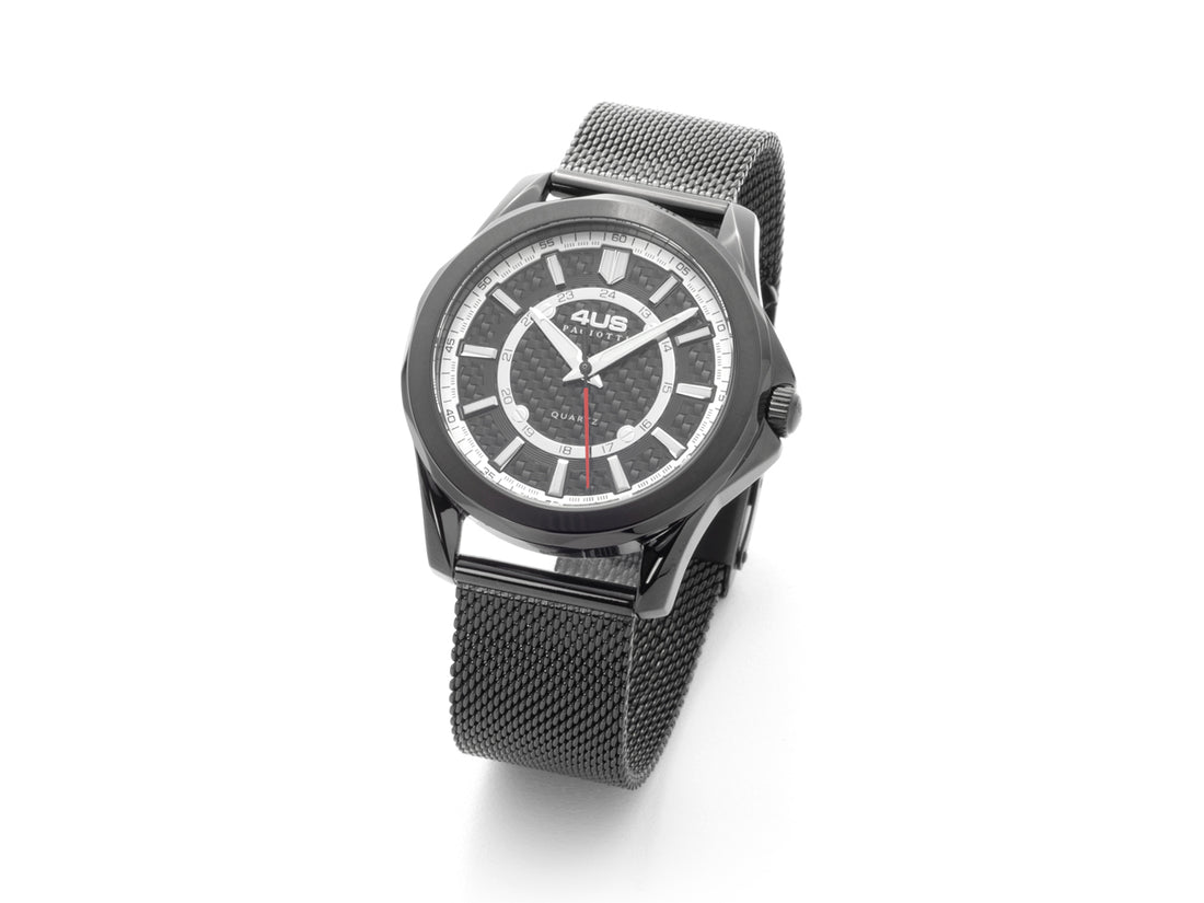 Orologio Uomo 4US Cesare Paciotti Acciaio Nero Quarzo T4LS351