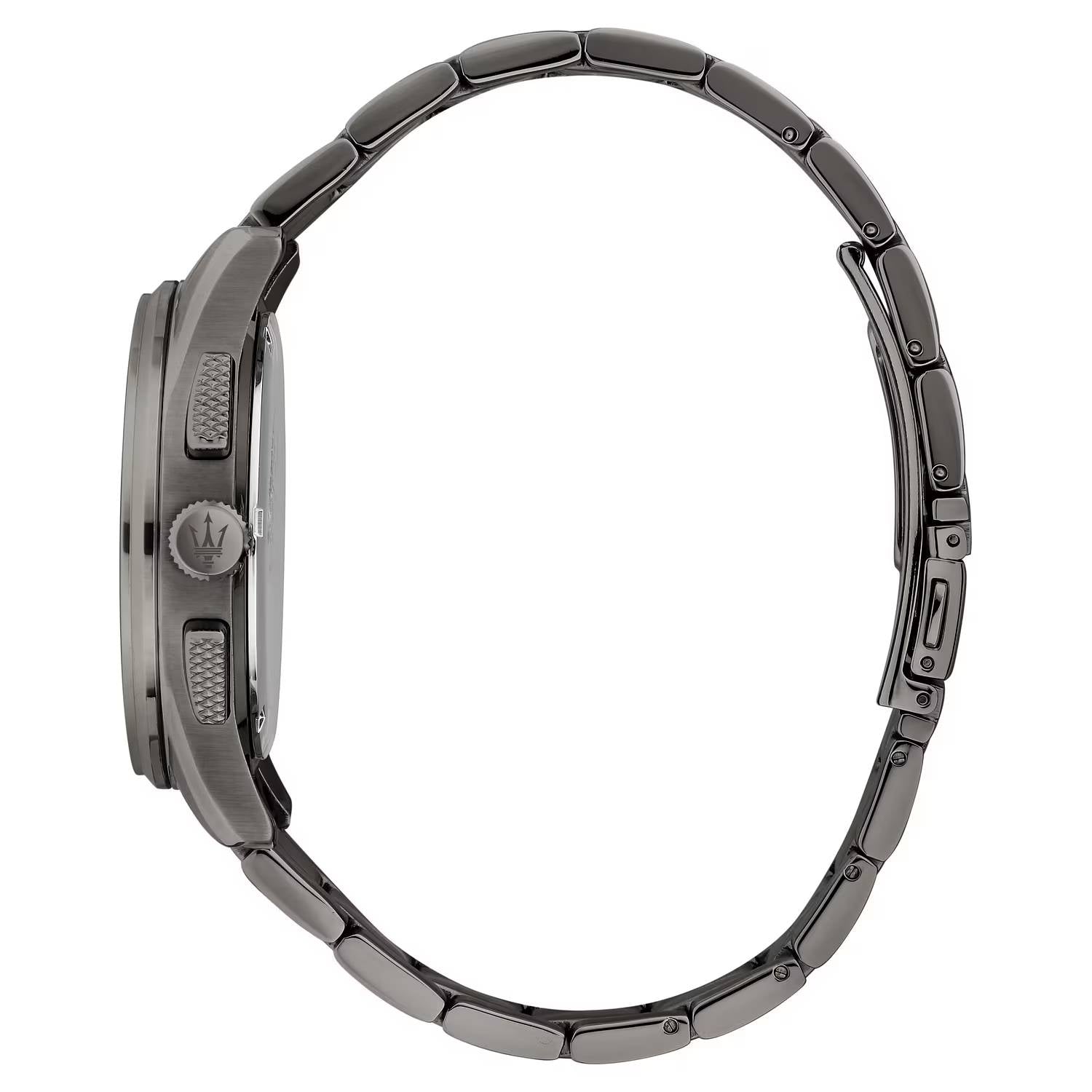 Orologio Uomo Maserati Dark Edition Acciaio Quarzo Nero Data R8873654002