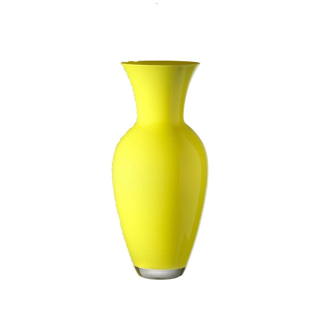 Vaso cristallo Onlylux minuetto GIALLO 42  cm OL02546