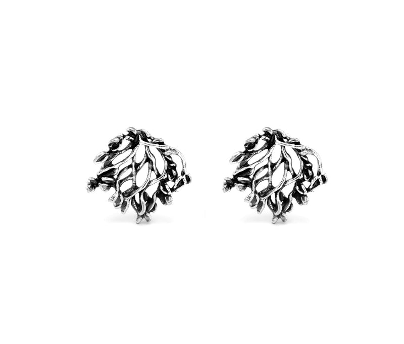 Orecchini Donna Giovanni Raspini Argento 925 Ciondolo Bottone Albero Della Vita 09980