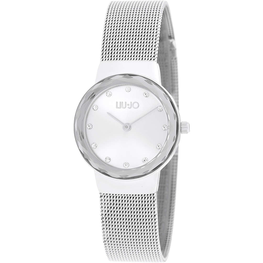 Orologio Donna Liu Jo Aurora Acciaio Solo Tempo Quarzo Zirconi TLJ1858