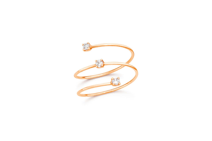 Anello Donna Liu Jo Acciaio Rosè Lucido Trilogy Scomposto LJ2492M10