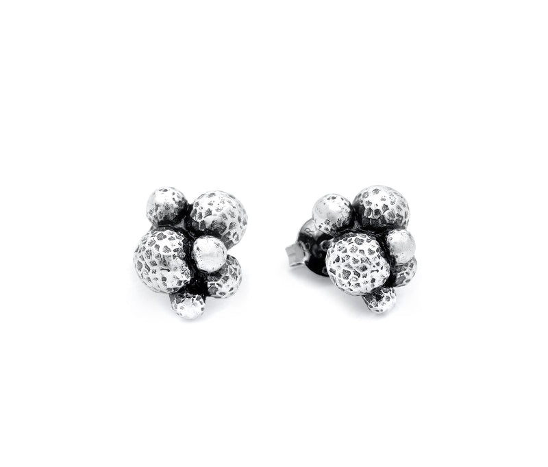 Orecchini Donna Giovanni Raspini Argento 925 Ciondolo Bottone Bubbles 11578