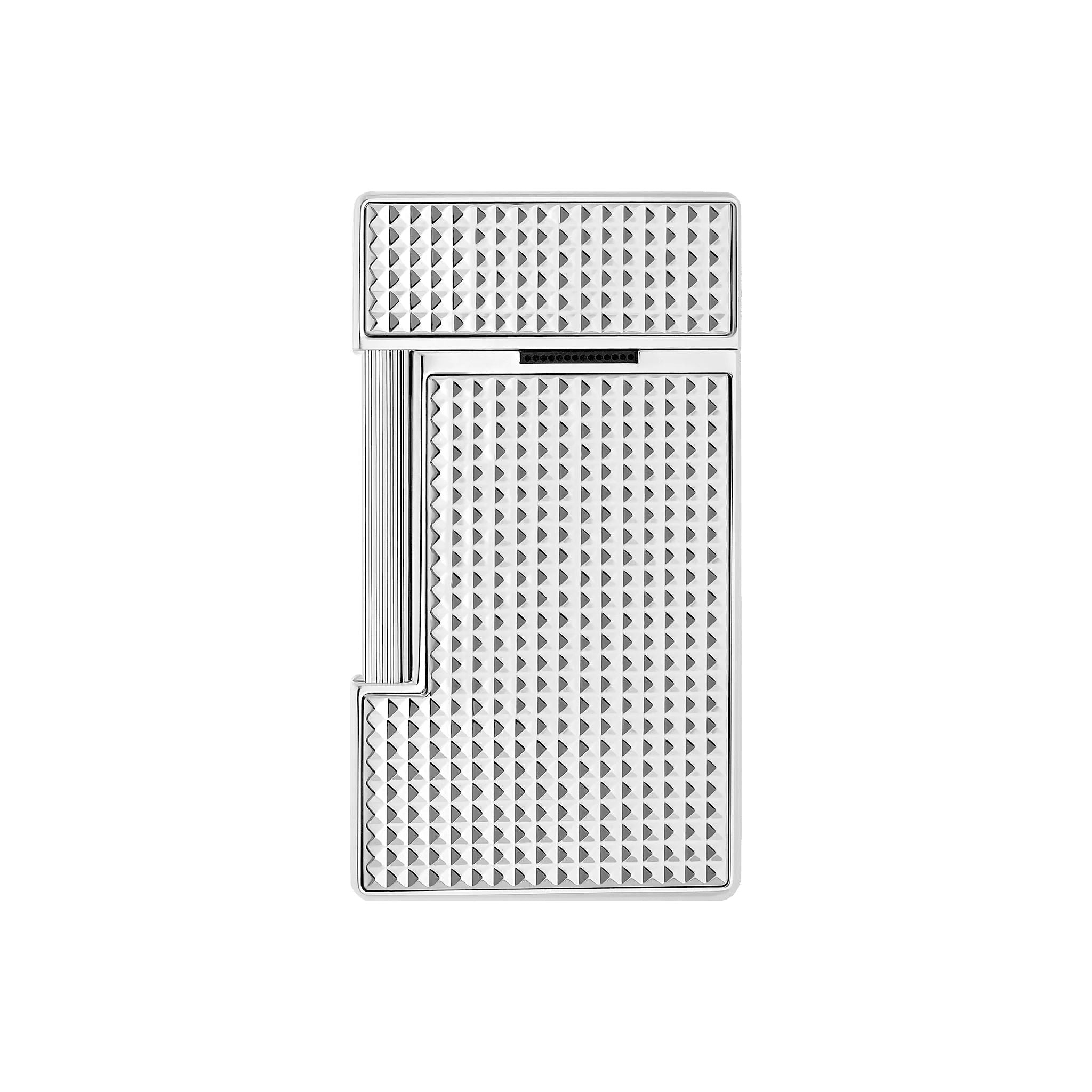 Accendino Uomo Dupont Slimmy Acciaio Testa Di Diamante 028120