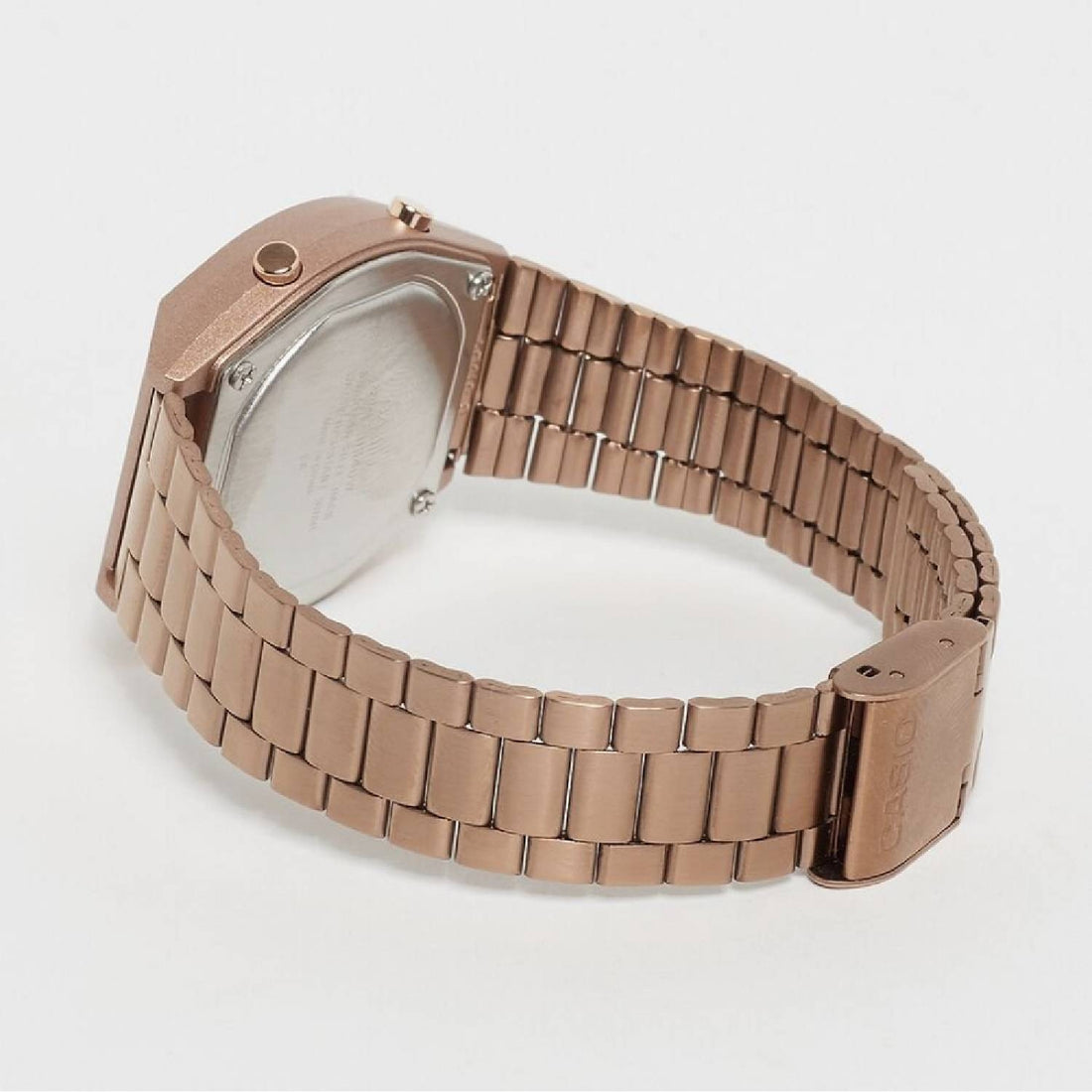 Orologio Donna Acciaio Casio Vintage Quarzo Rosè B640WCG-5DF Cronografo Glitter