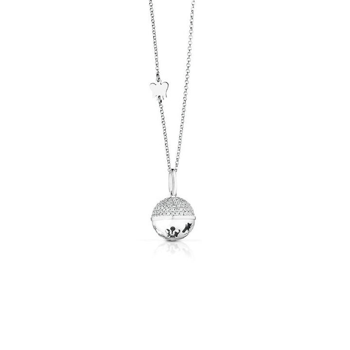 Collana Donna Argento 925 Chiama Angeli Roberto Giannotti Zirconi Angelo SFA91