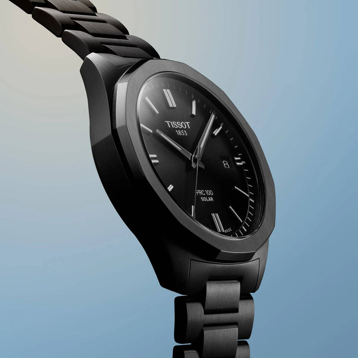 Orologio Uomo Tissot PRC 100 SOLAR Nero T1514223305100