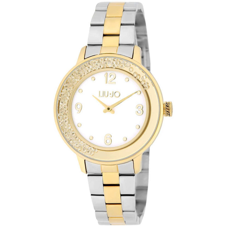 Orologio Donna Acciaio Liu Jo Luxury Dancing Zirconi Solo Tempo Quarzo