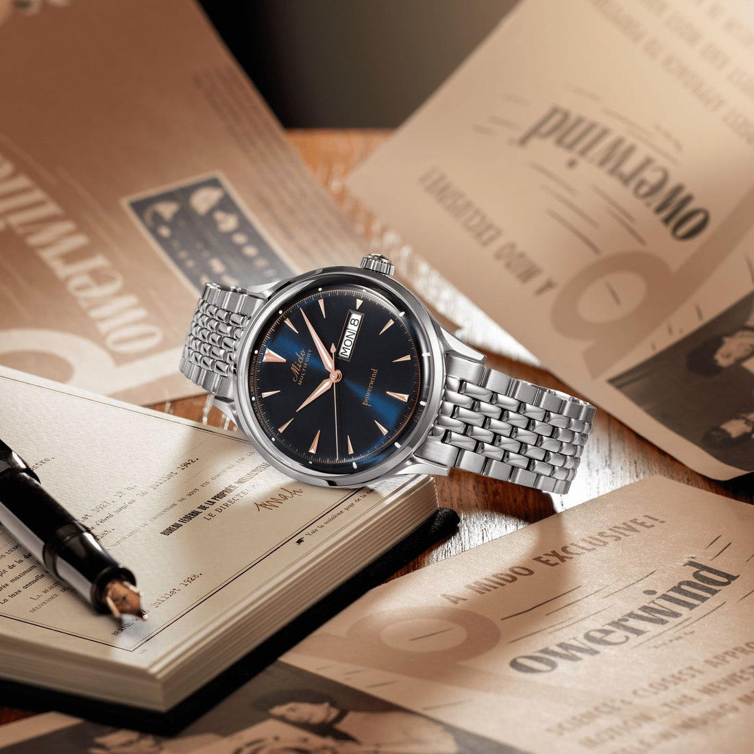 Orologio Uomo Mido Automatico Doppia Data Cosc Limited Edition M0404081104100