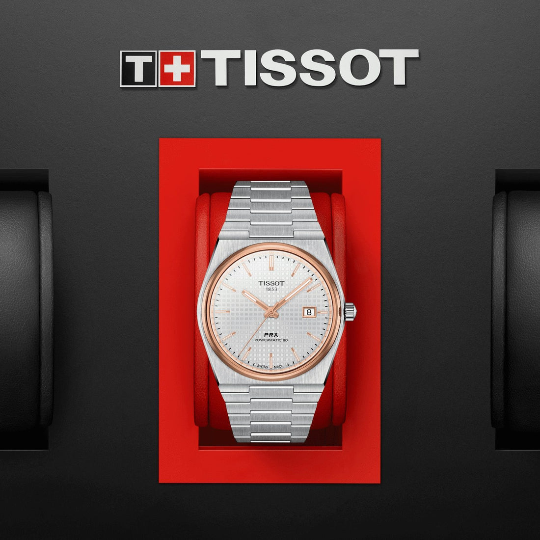 Orologio Acciaio Uomo Tissot Classic Prx Powermatic 80 Data Movimento Svizzero