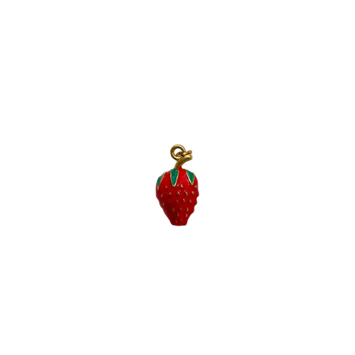 Collana Fruit Donna Re Mida Cotone Charm Acciaio Componibile